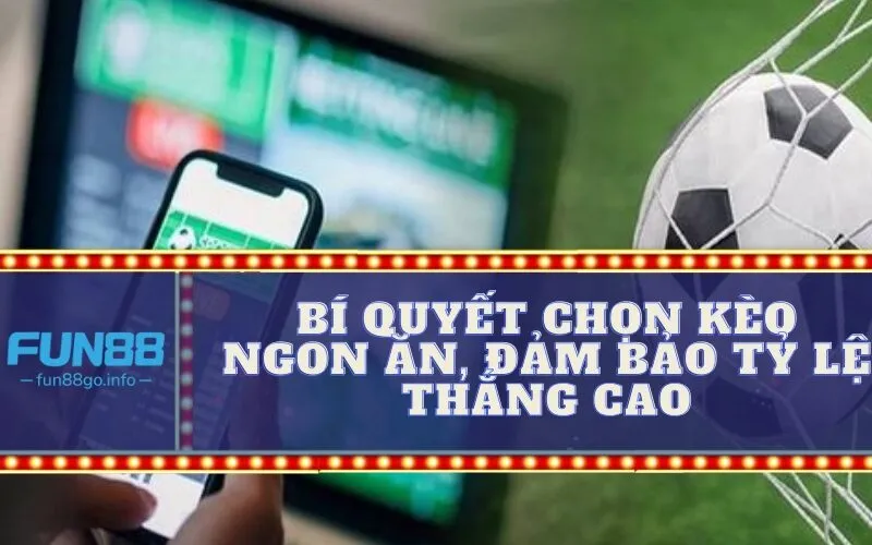 Bí Quyết Chọn Kèo Ngon Ăn, Đảm Bảo Tỷ Lệ Thắng Cao