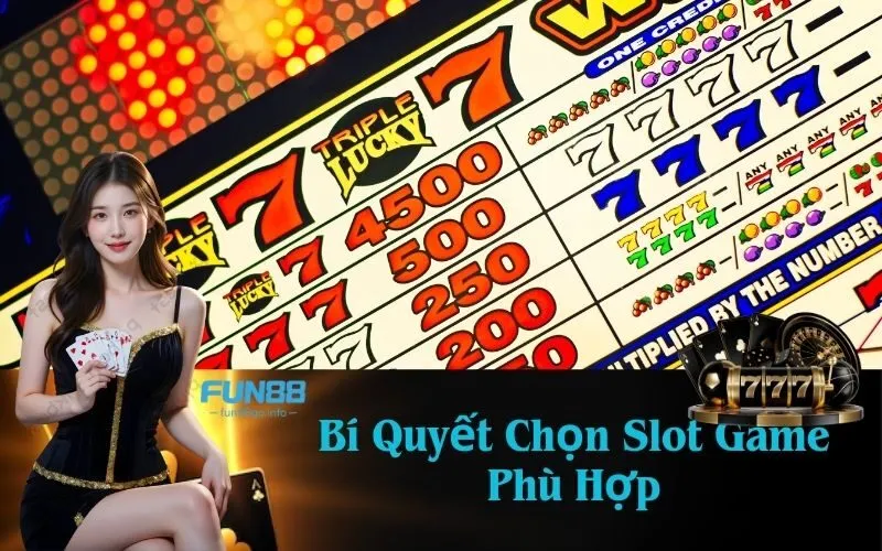 Bí Quyết Chọn Slot Game Phù Hợp