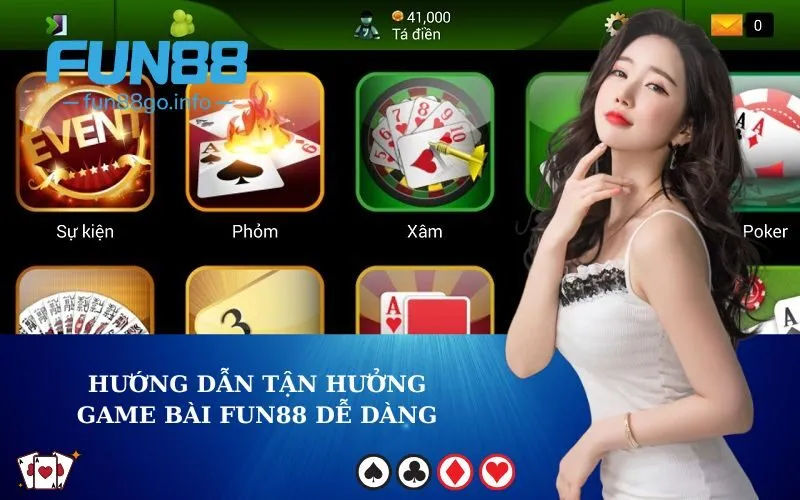 Hướng Dẫn Tận Hưởng Game Bài Fun88 Dễ Dàng